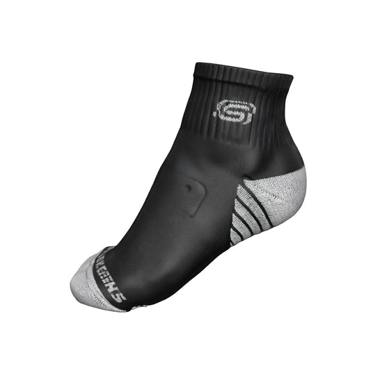 Charcoal Black Ankle Socks // Men