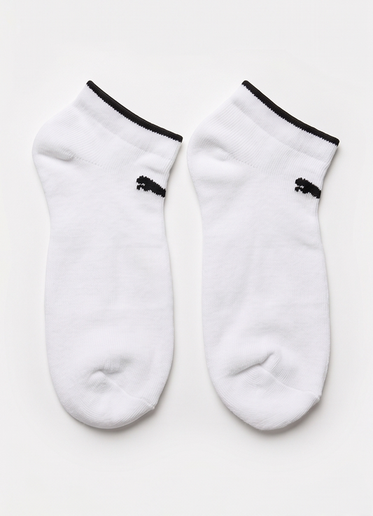 Women's Low Cut Socks // White