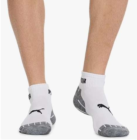 Athletic Cushioned Ankle Socks // White