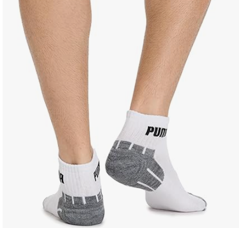 Athletic Cushioned Ankle Socks // White