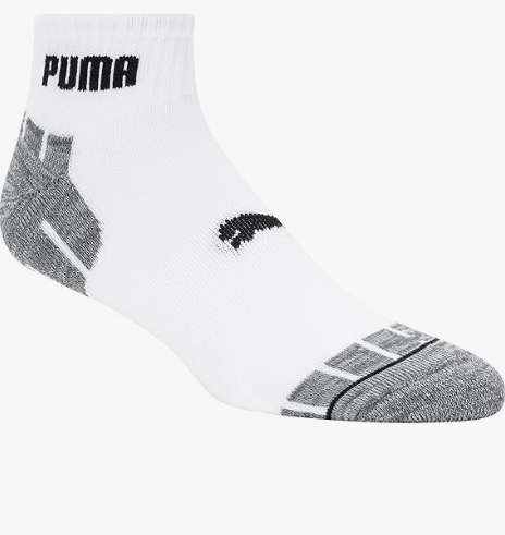 Athletic Cushioned Ankle Socks // White