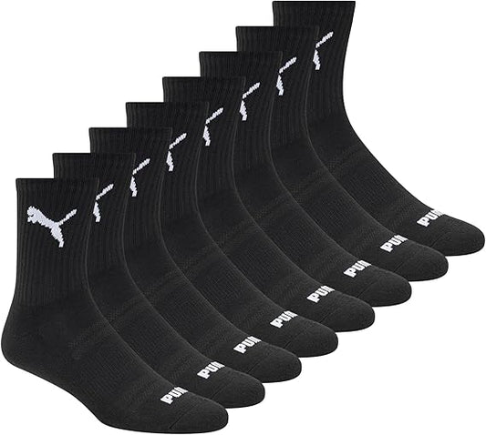 Men's Athletic Cushioned Quarter Socks // Black